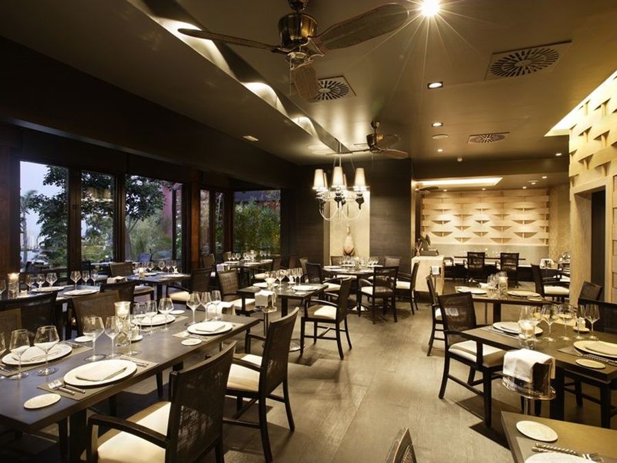 Asia Gardens Hotel & Thai Spa, A Royal Hideaway Hotel Finestrat Dış mekan fotoğraf Interior of the restaurant